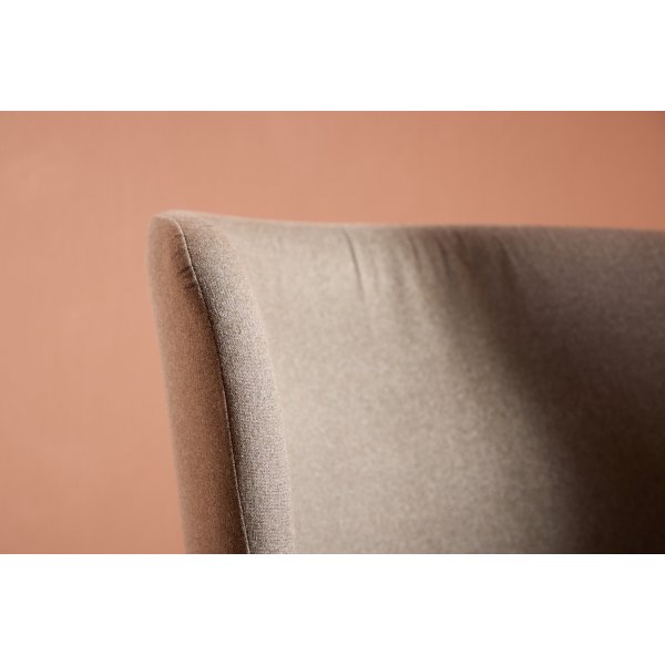 Edina matstol - Brun/svart