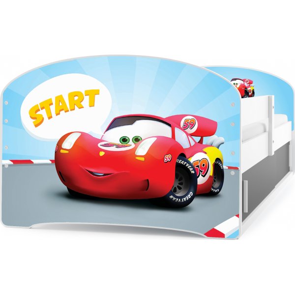 Vejle barnsäng med förvaringsfack 80 x 160 cm - Valfri sticker & färg Vejle barnsäng med förvaringsfack 80 x 160 cm - Valfri sticker & färg