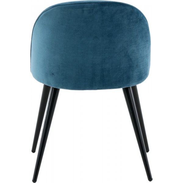 Alice matstol - Blå/svart Alice matstol - Blå/svart