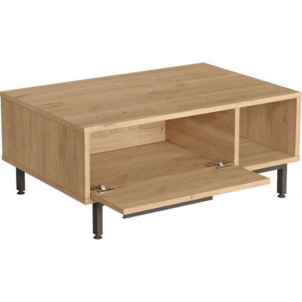 Table basse Ocan 90 x 60 cm - Noyer/chne