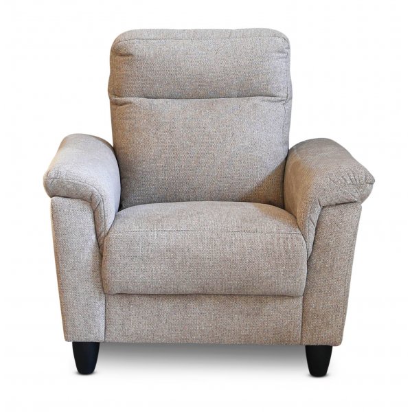 Fauteuil Alabama en tissu beige Fauteuil Alabama en tissu beige