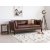 Heritage 3-sits soffa - Brun vintage