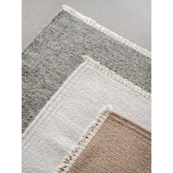 Tapis en laine John - Blanc cassé Tapis en laine John - Blanc cassé