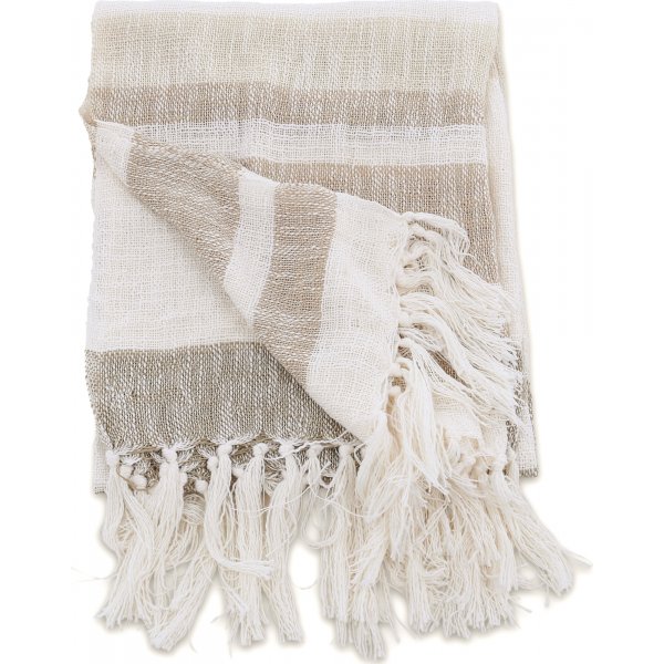 Bondi pld 130x170 cm - Beige/brun/vit