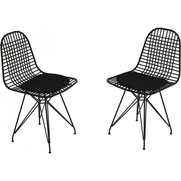 Kafka stolset, 2 st - Svart Kafka stolset, 2 st - Svart