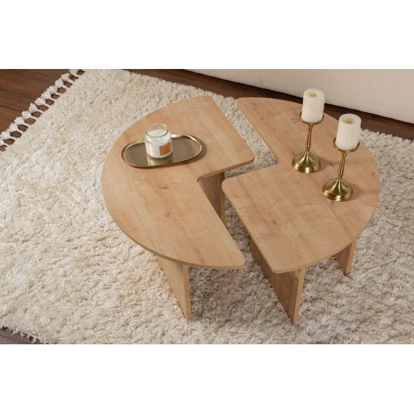 Moira soffbord �90 cm - Ek