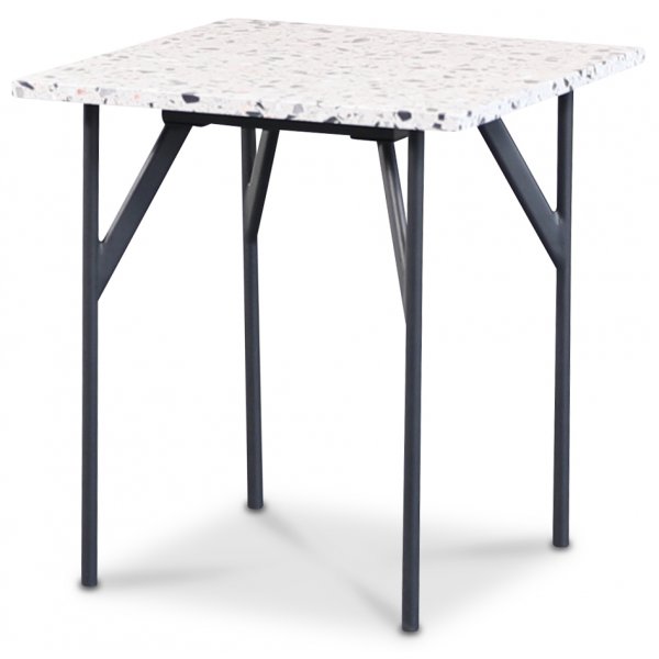 Sidobord 50x50 cm terrazzo sten Sidobord 50x50 cm terrazzo sten