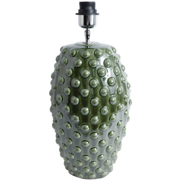 Bouble lampfot H47 cm - Grn (Glansig)