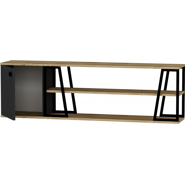 Lissa TV-bänk 160 cm - Safir ek/svart Lissa TV-bänk 160 cm - Safir ek/svart