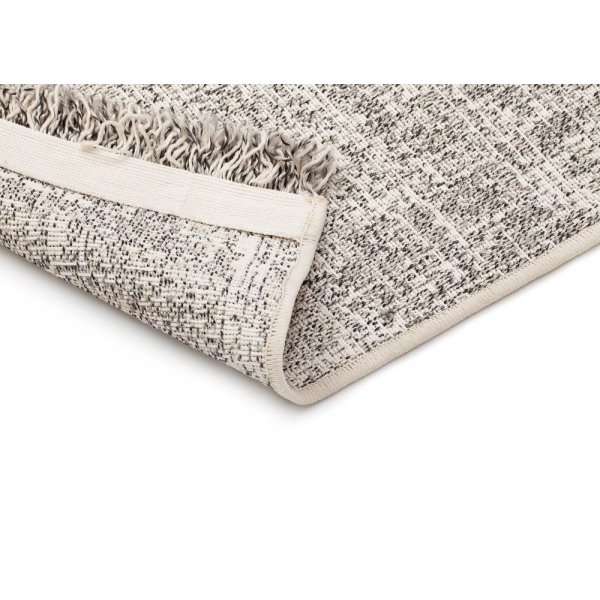 Plat geweven vloerkleed Granaat - Creme/Grijs Plat geweven vloerkleed Granaat - Creme/Grijs