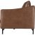 Harpan 3-sits soffa i brunt Ecolder