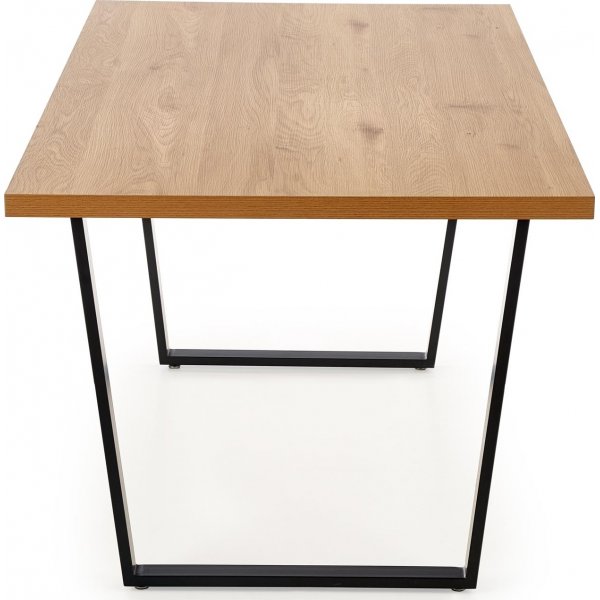 Gentofte matbord 160 cm - Ek/svart Gentofte matbord 160 cm - Ek/svart