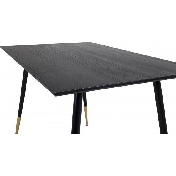 Table à manger Dip 120 cm - Noir Table à manger Dip 120 cm - Noir