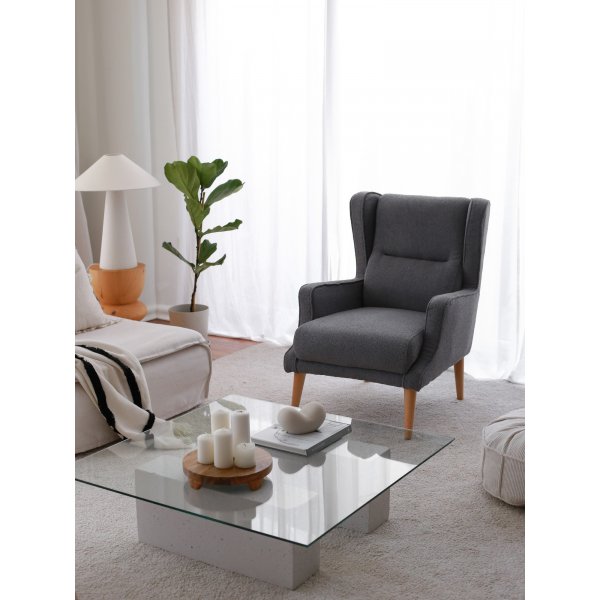 Fauteuil Klam - Noir Fauteuil Klam - Noir