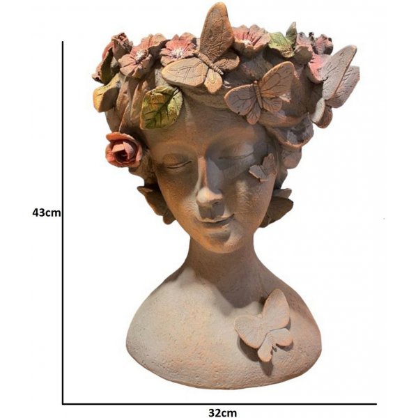 Vase Kelebek - Crème antique Vase Kelebek - Crème antique