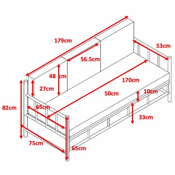 Loungegrupp Lovön i bambu Loungegrupp Lovön i bambu