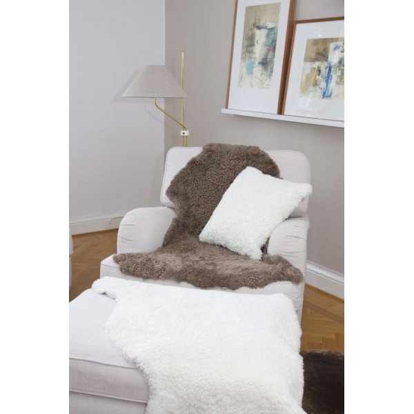 Krullende schapenvacht Bruin Krullende schapenvacht Bruin