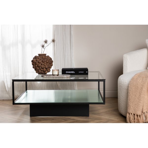 Table basse Maglehem 90 x 90 cm - Noir Table basse Maglehem 90 x 90 cm - Noir
