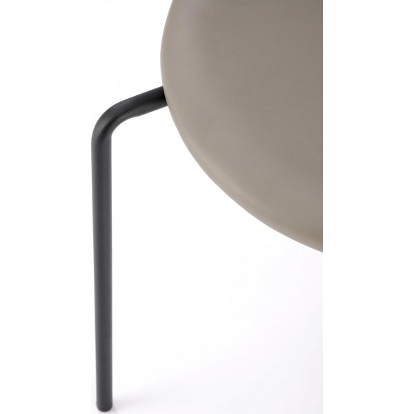 Chaise de salle  manger Cadeira 524 - Gris