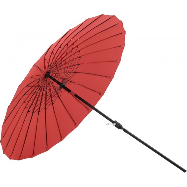 Palmetto parasoll - Svart/Röd Palmetto parasoll - Svart/Röd