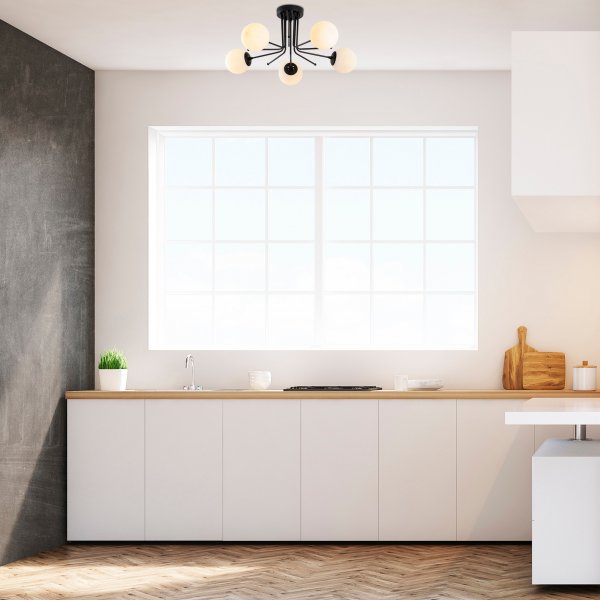 Plafonnier Daisy 147-AV2 - Noir/blanc Plafonnier Daisy 147-AV2 - Noir/blanc