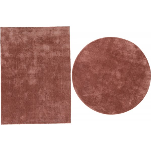 Tapis Lawson - Aspect viscose rose Tapis Lawson - Aspect viscose rose