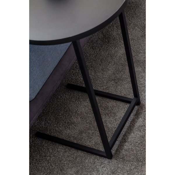 Mitazor sidobord Ø38 cm - Svart Mitazor sidobord Ø38 cm - Svart