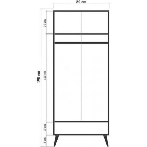 Armoire City Marin - Beige Armoire City Marin - Beige