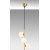 Domino taklampa 11046 - Guld