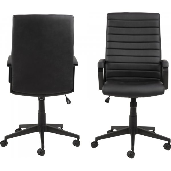 Chaise de bureau Charles - Noir Chaise de bureau Charles - Noir