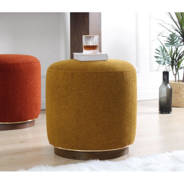 Pouf Zeone - Vert olive Pouf Zeone - Vert olive