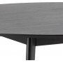 Roxby matbord 140 cm - Svart