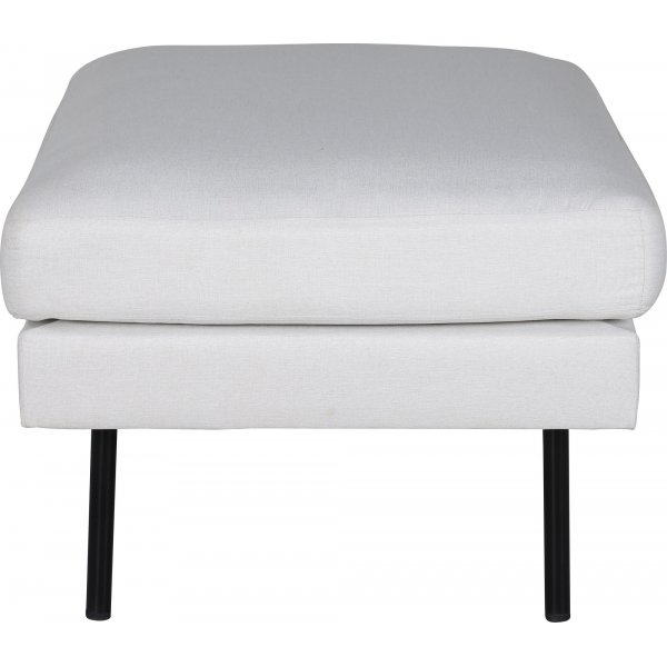 Pouf Eden - Tissu beige clair