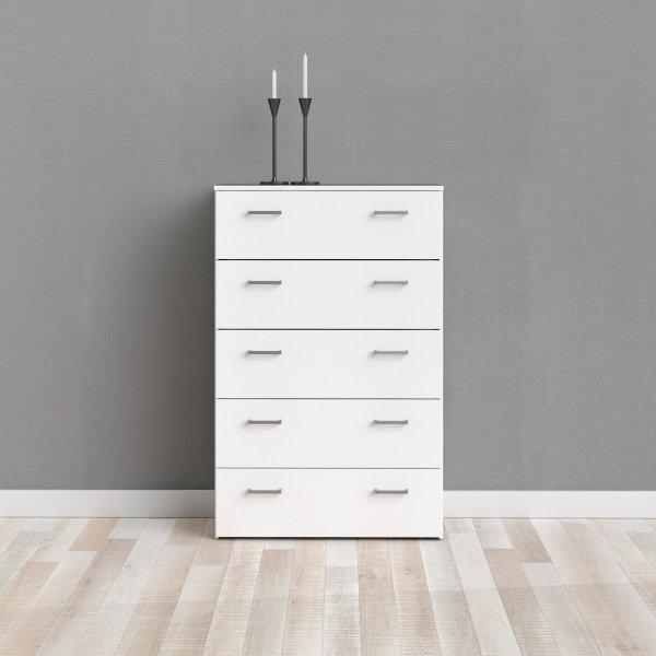 Space ladekast met 5 laden - Wit Space ladekast met 5 laden - Wit