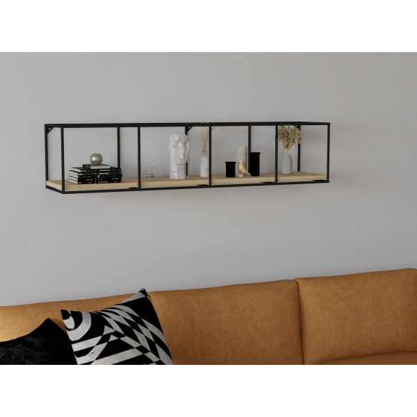 Miray vägghylla - Safir/svart Miray vägghylla - Safir/svart