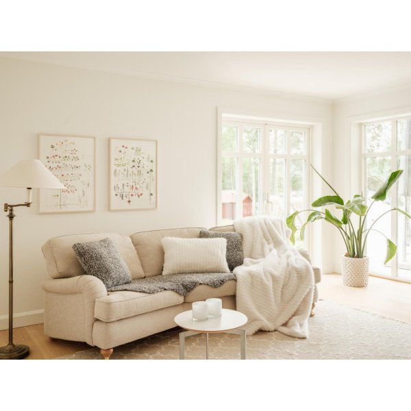 Coussin décoratif Grace Ivoire - 40 x 60 cm Coussin décoratif Grace Ivoire - 40 x 60 cm