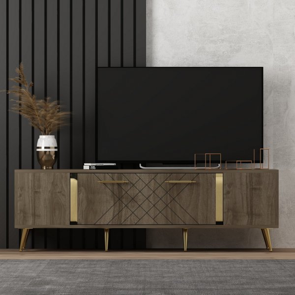 Deta mediabank - Walnoot/goud Deta mediabank - Walnoot/goud