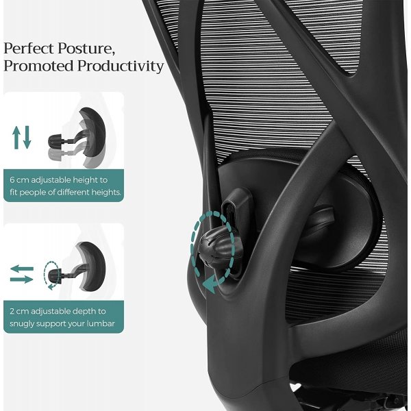 Zakarias kontorsstol - Svart Zakarias kontorsstol - Svart