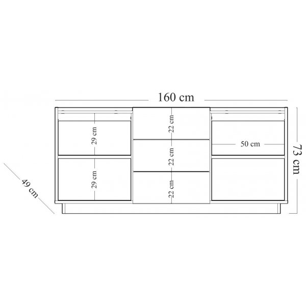 Lody sk�nk 160 cm - Tr�
