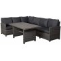 Torekov loungegrupp vnster - Gr konstrotting + Flckborttagare fr mbler