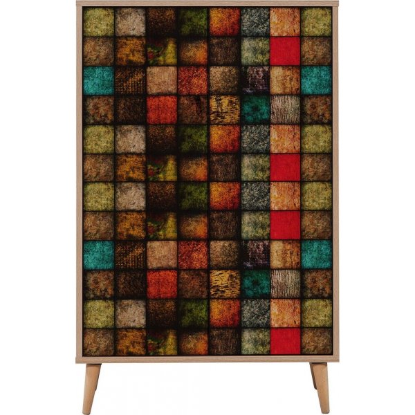 Armoire multibox - Chne Sonoma