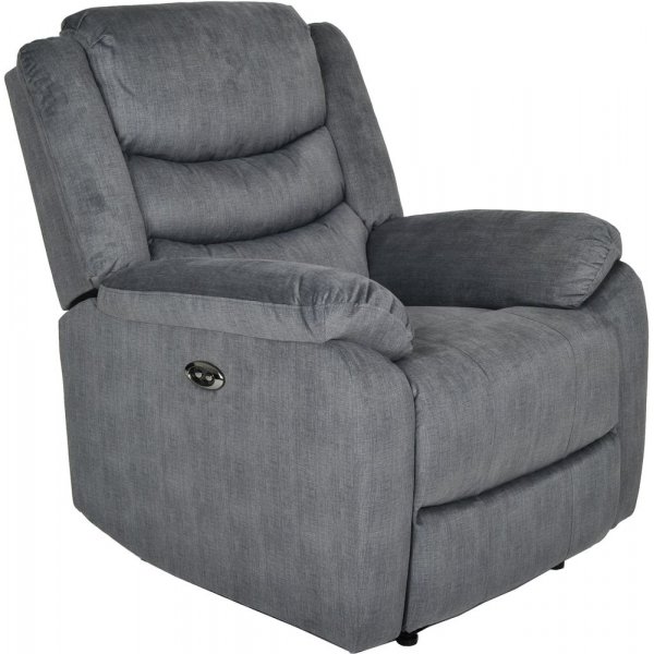Winfield elektrisk recliner fåtölj - Mörkgrå + Fläckborttagare för möbler Winfield elektrisk recliner fåtölj - Mörkgrå + Fläckborttagare för möbler