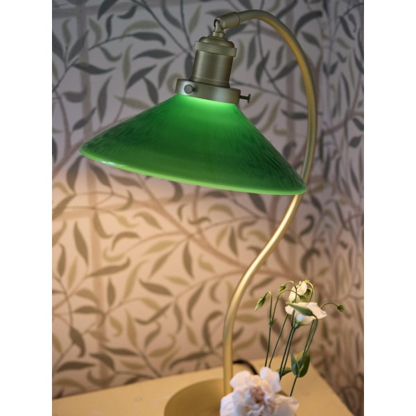 Axel bordslampa - Grön/mässing - 25 cm Axel bordslampa - Grön/mässing - 25 cm