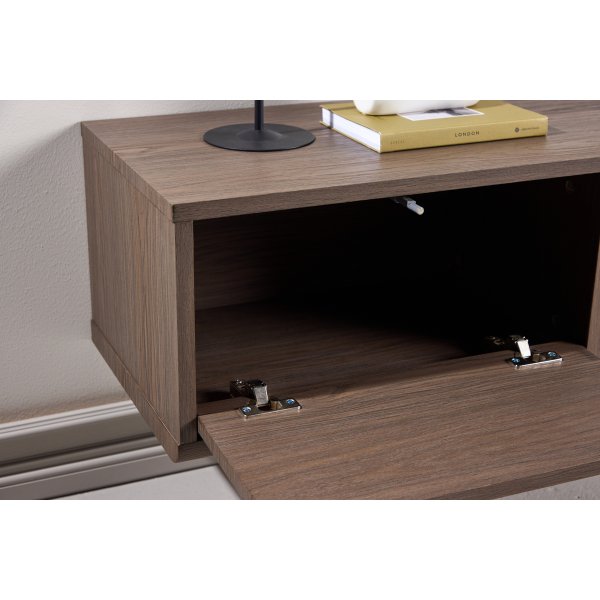 TV-bänk vägghängd 100 cm Mocka - Dragh TV-bänk vägghängd 100 cm Mocka - Dragh