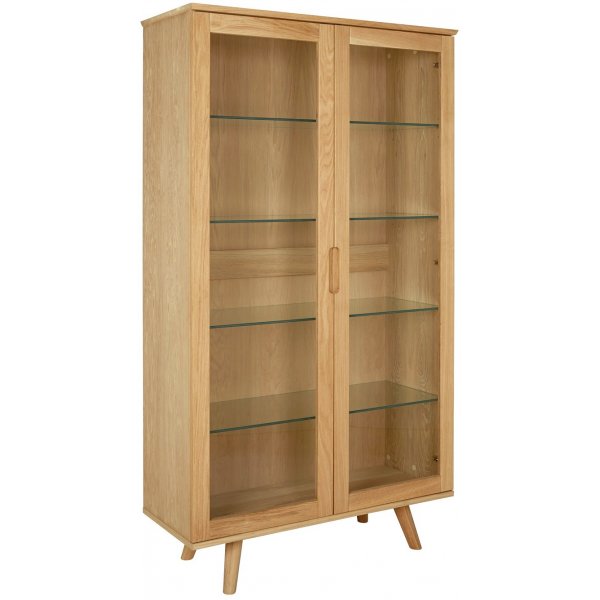 Nordli Vitrinskåp - Vitoljad Ek Nordli Vitrinskåp - Vitoljad Ek