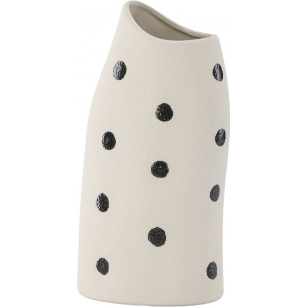 Ernst vas - Svart/Vit Ernst vas - Svart/Vit