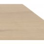 Mallow matbord 190 cm - Ek/svart