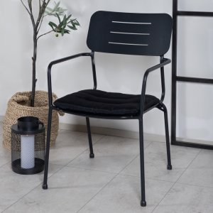 Chaise de salle  manger Nick - Noir