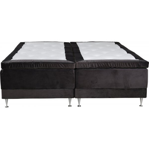 Vansbro sng 180 x 200 cm Medium - Mrkgr sammet