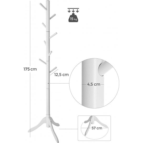 Elly kldhngare - Vit